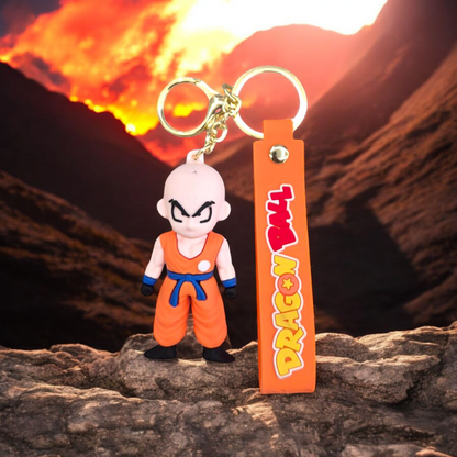 DRAGON BALL KRILLIN CHARACTER KEY CHAIN