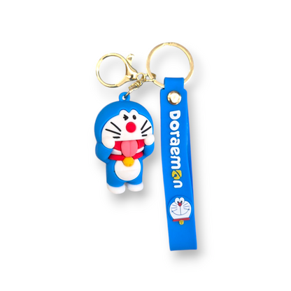 DORAEMON CARTOON SILICON KEY CHAIN