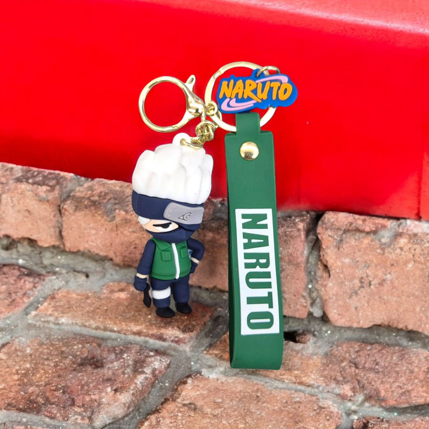 NARUTO ANIME SILICON KEY CHAIN