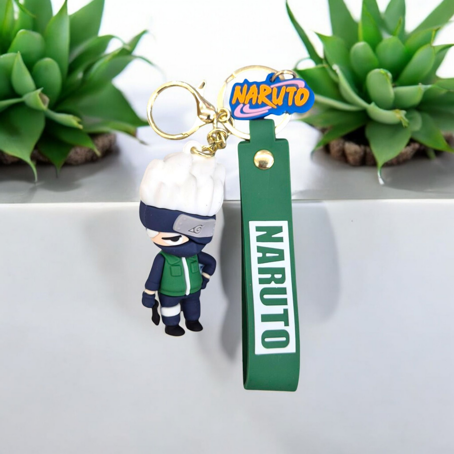 NARUTO ANIME SILICON KEY CHAIN