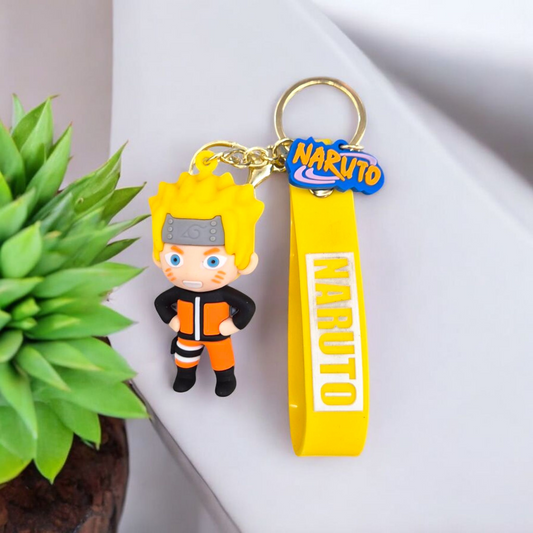 NARUTO ANIME SILICON PREMIUM KEY CHAIN